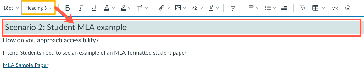 adding heading to whole line